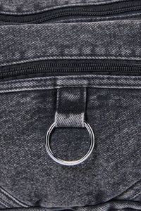 Dangerfield NZ - Washed Grey Denim Bag - grey