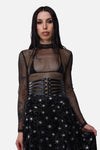 Dangerfield NZ - Cage Ring Waist Belt - black
