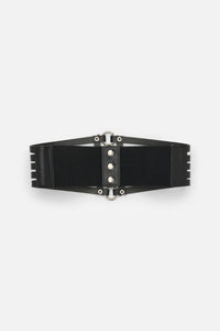 Dangerfield NZ - Cage Ring Waist Belt - black