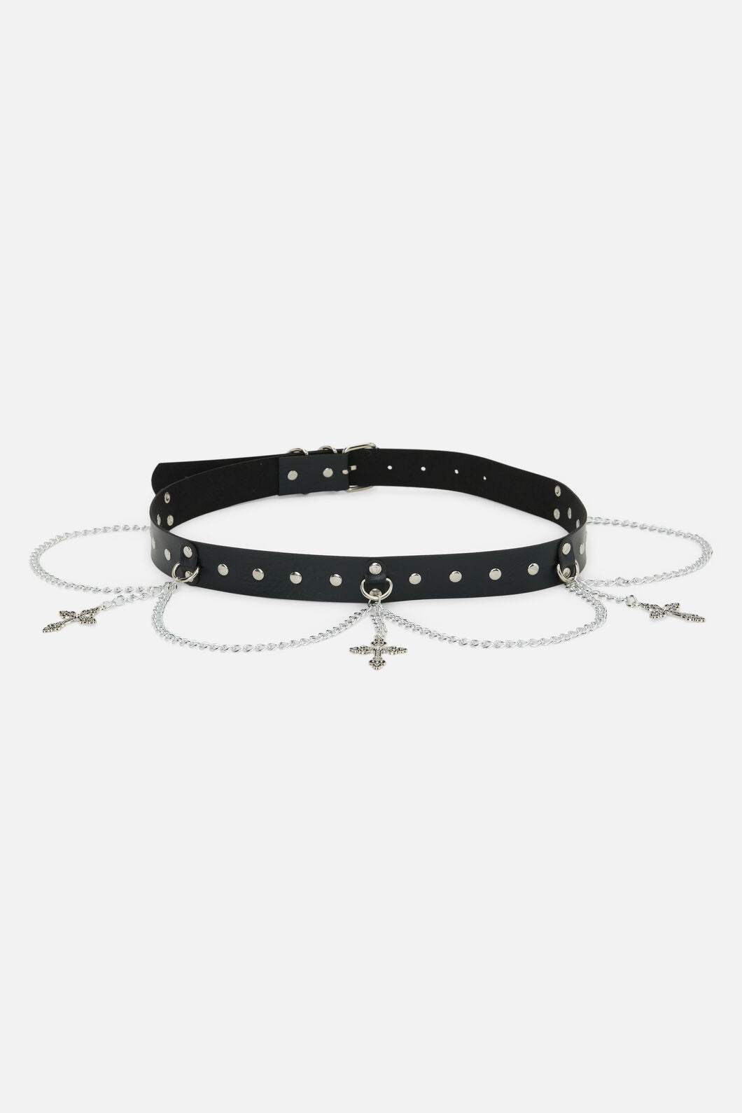 Dangerfield NZ - Chain & Crosses Belt - black