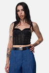 Dangerfield NZ - Jackalope Goth Buckle Belt - black