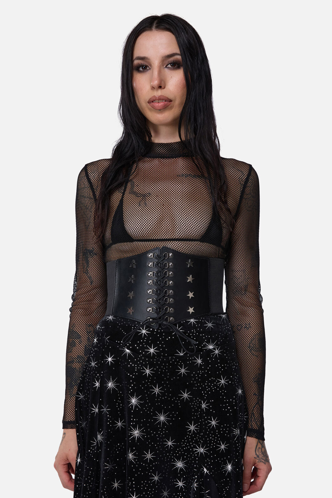 Dangerfield NZ - Star Waist Belt - black