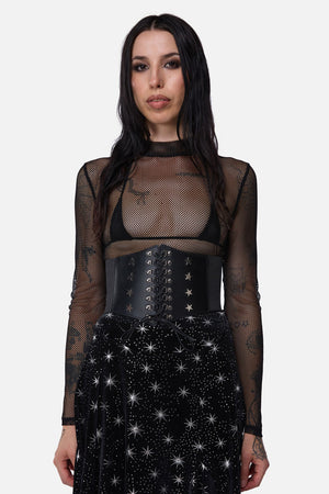 Dangerfield NZ - Star Waist Belt - black