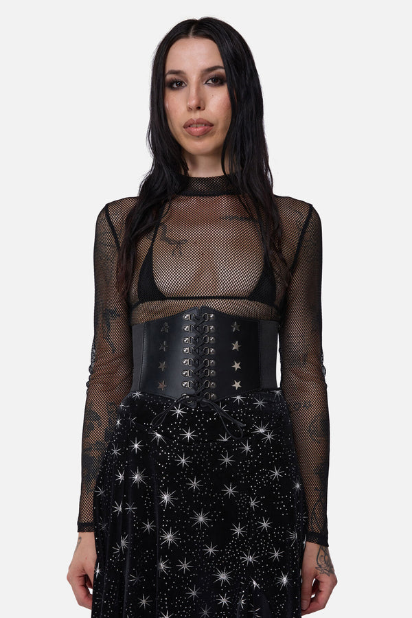 Dangerfield NZ - Star Waist Belt - black