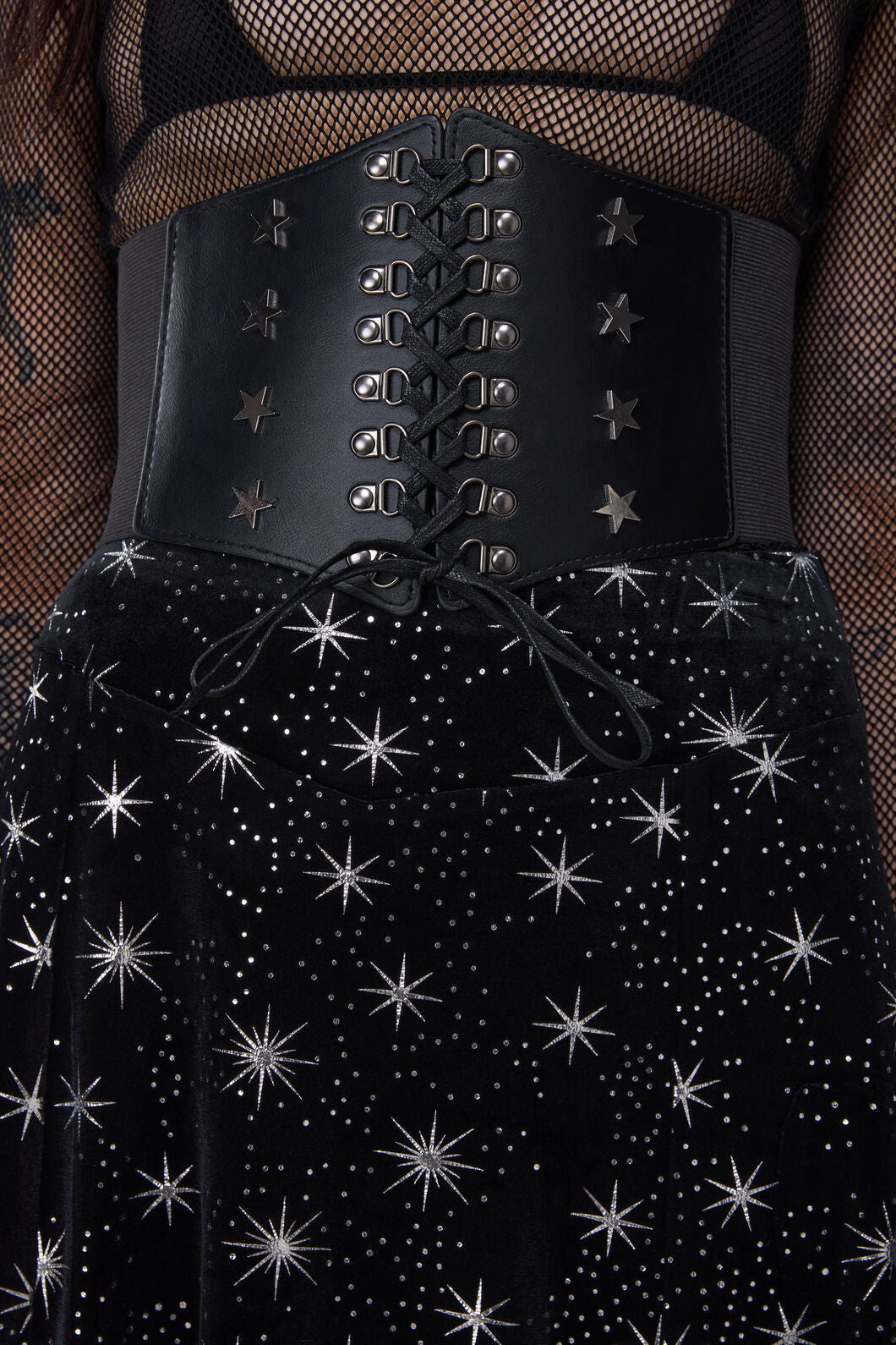 Dangerfield NZ - Star Waist Belt - black