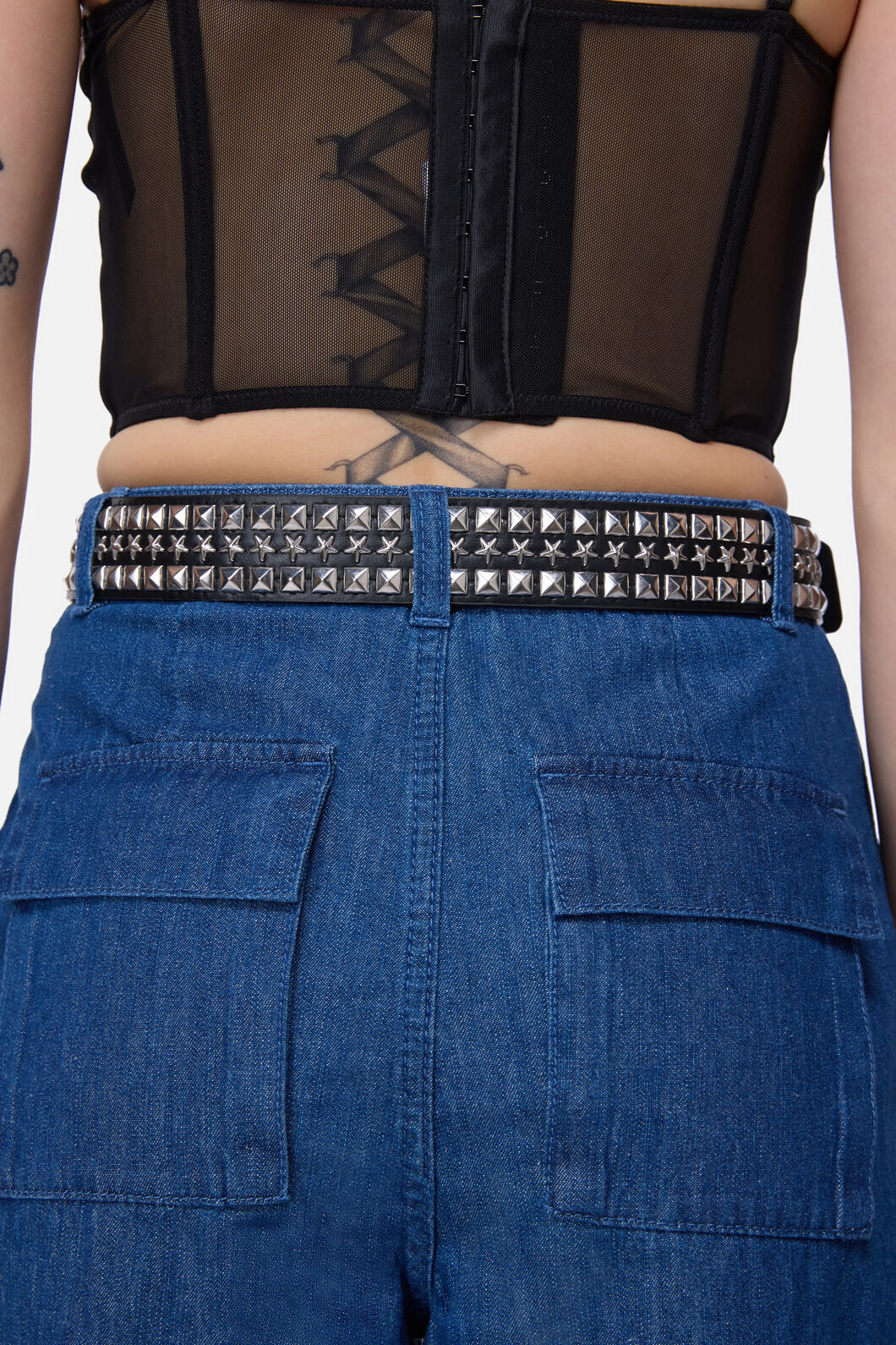 Dangerfield NZ - Stars & Studs Belt - black
