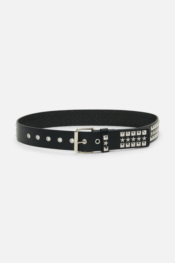 Dangerfield NZ - Stars & Studs Belt - black