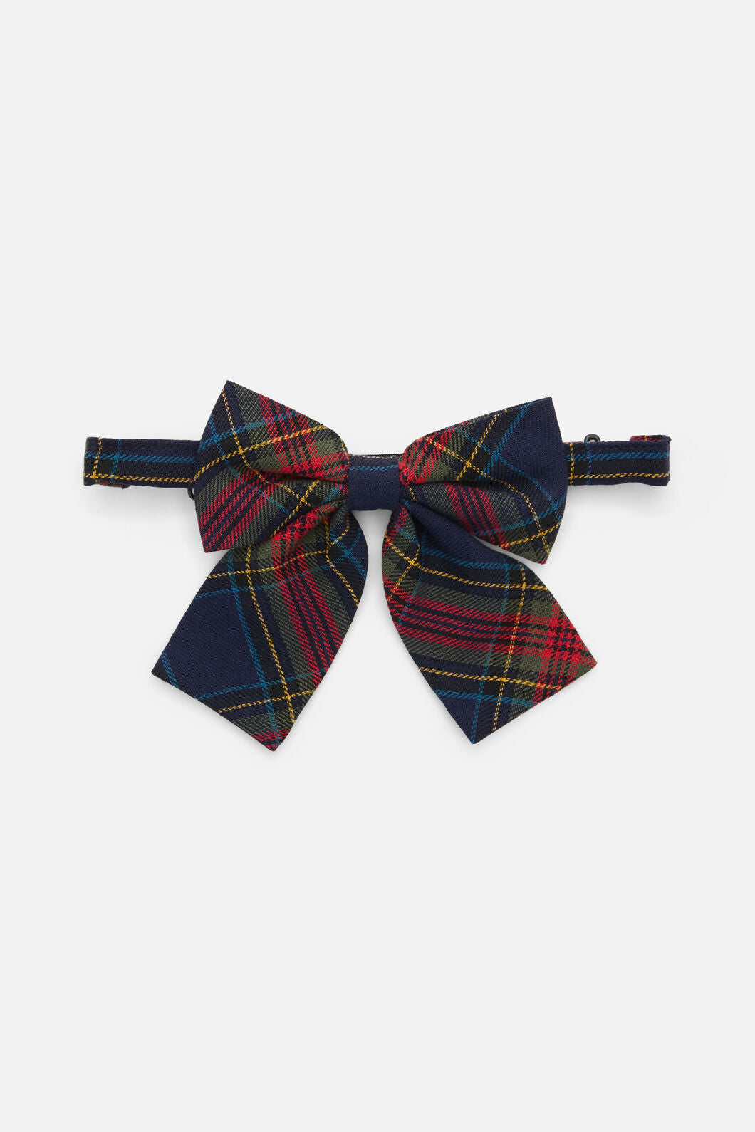 Dangerfield NZ - Antler Goth Tartan Bow Tie - blue