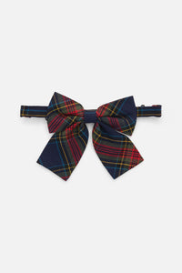 Dangerfield NZ - Antler Goth Tartan Bow Tie - blue
