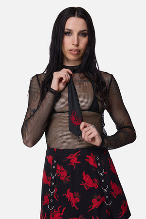 Dangerfield NZ - Jackalope Neck Tie - black