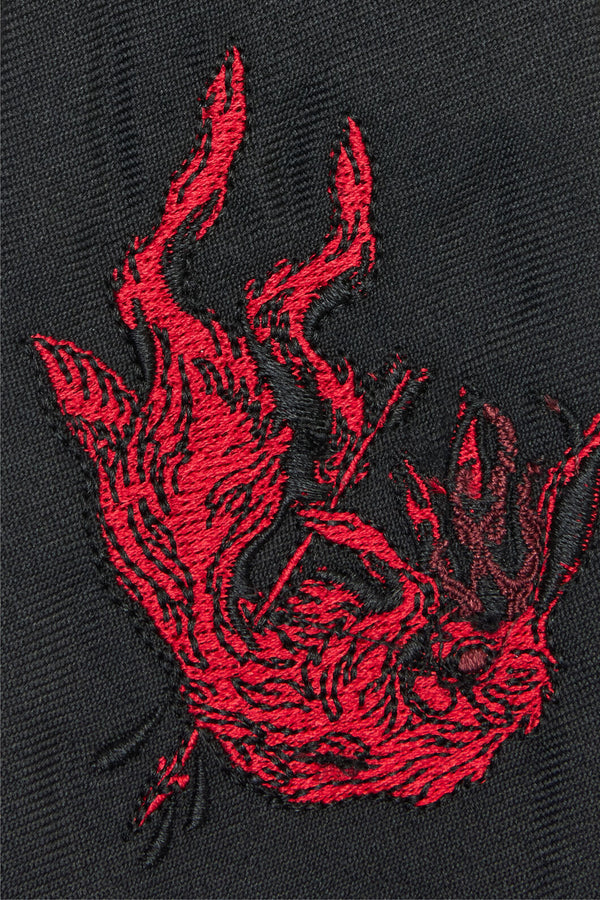 Dangerfield NZ - Jackalope Neck Tie - black