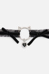 Dangerfield NZ - Pretty Cat Choker - black