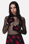 Dangerfield NZ - Jackalope Fingerless Gloves - black