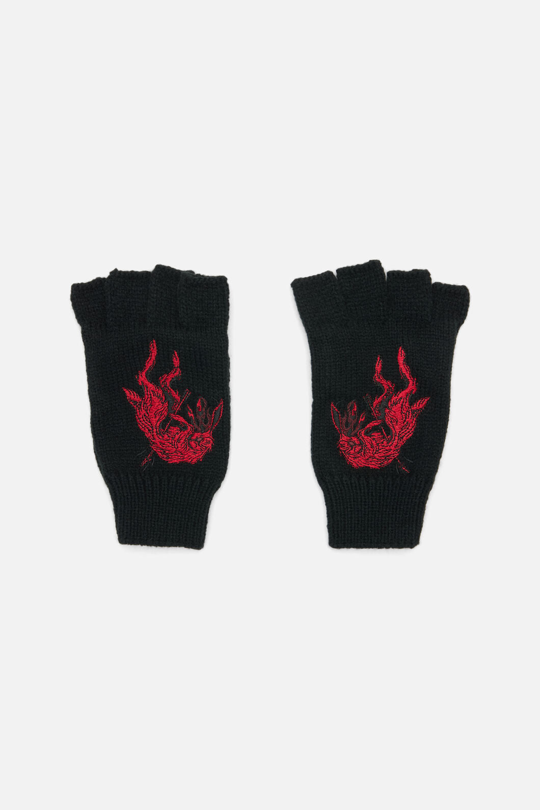 Dangerfield NZ - Jackalope Fingerless Gloves - black