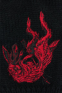 Dangerfield NZ - Jackalope Fingerless Gloves - black