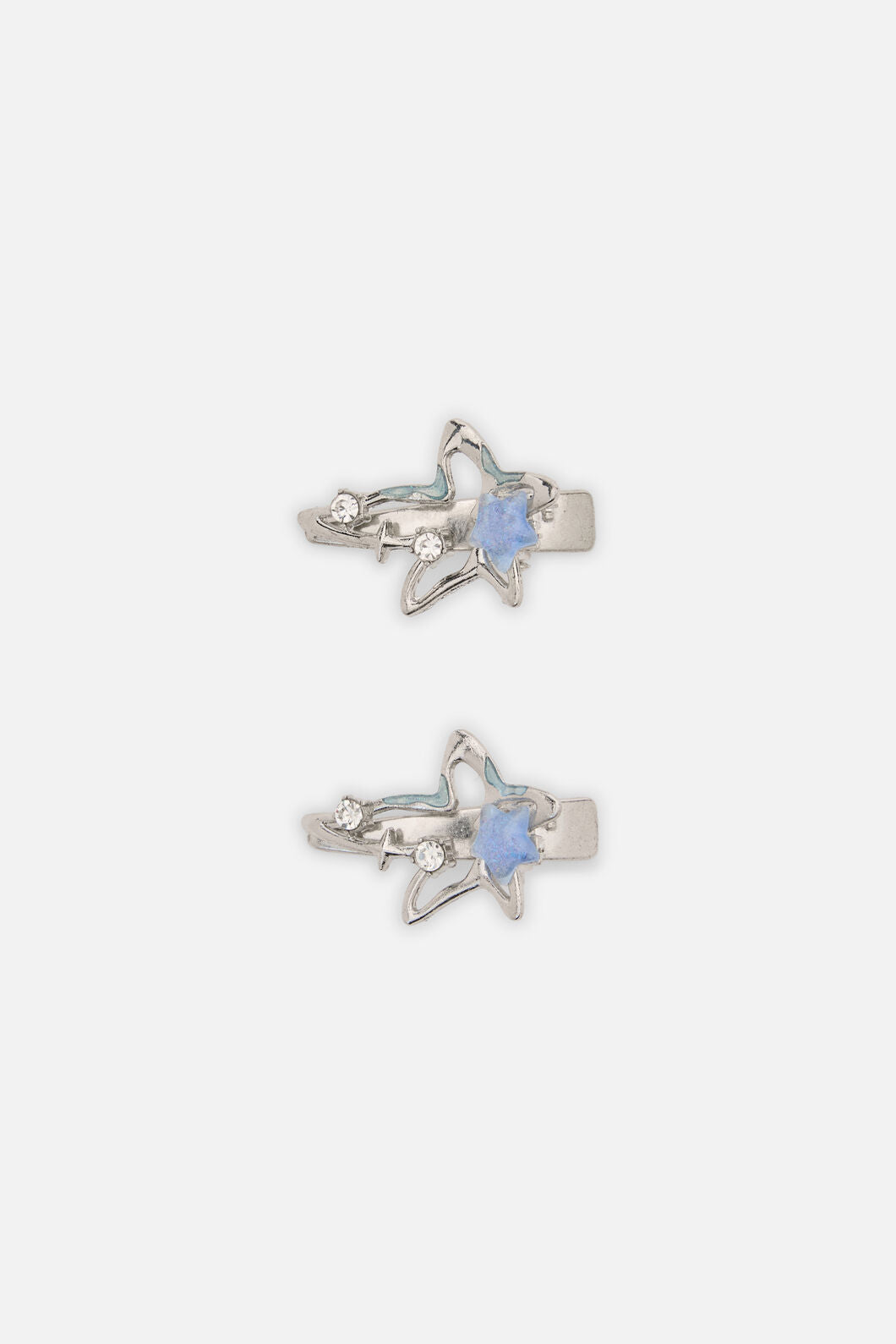 Dangerfield NZ - Space Hair Clip Set - silver