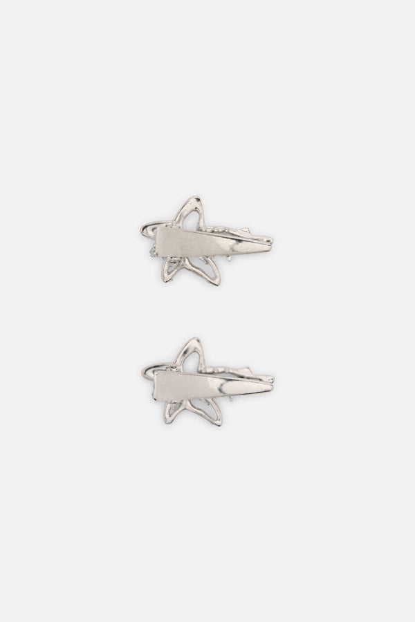 Dangerfield NZ - Space Hair Clip Set - silver