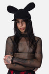 Dangerfield NZ - All Ears Goth Cap - black