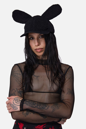 Dangerfield NZ - All Ears Goth Cap - black