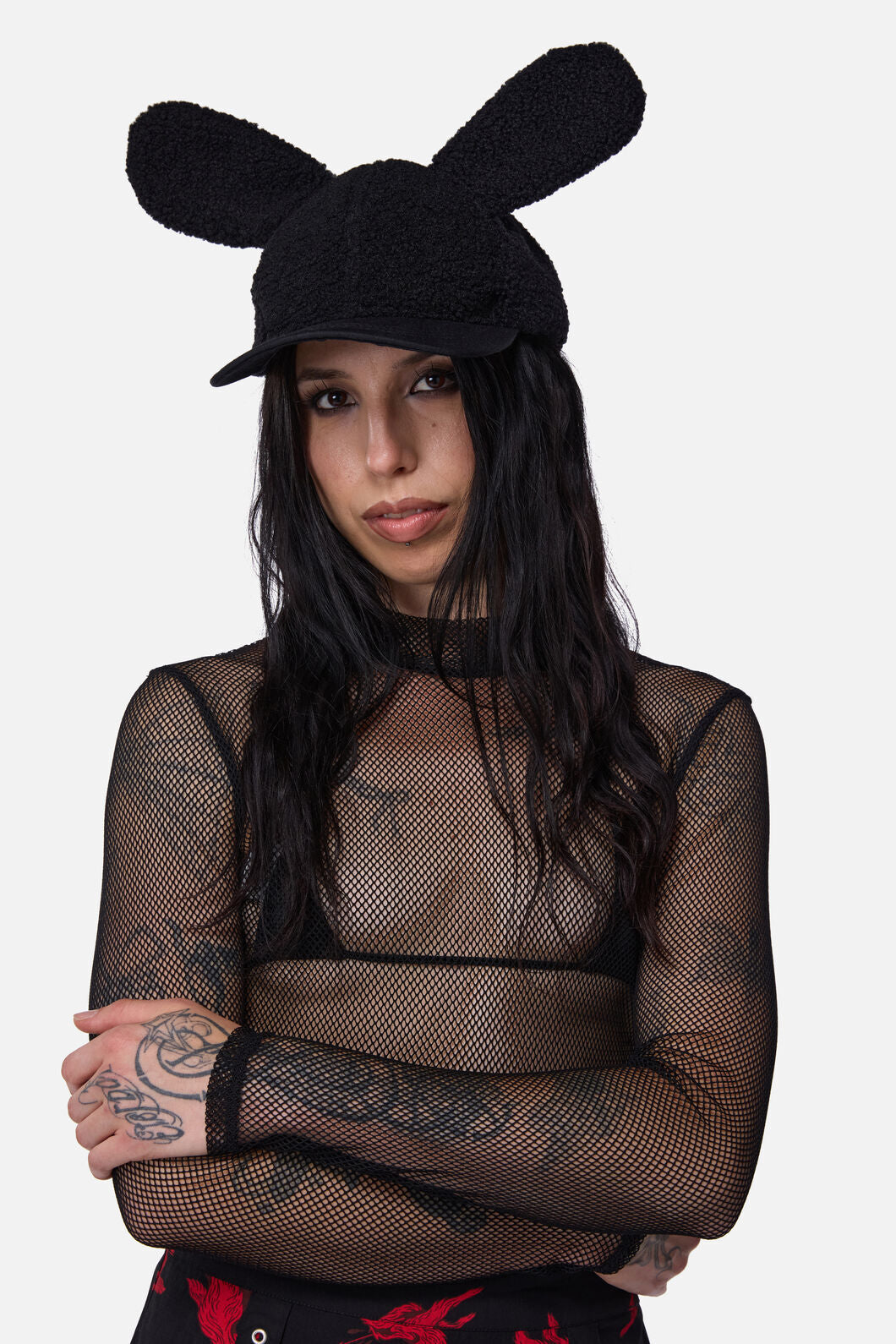 Dangerfield NZ - All Ears Goth Cap - black