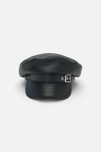 Dangerfield NZ - PU Peak Hat - black