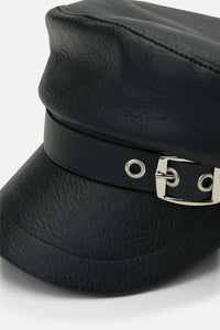 Dangerfield NZ - PU Peak Hat - black