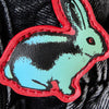Lapin Goth Printed PU Bag Charm