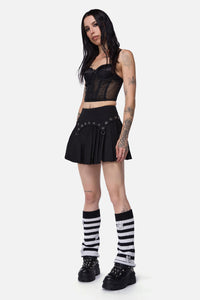 Dangerfield NZ - Stars & Stripes Leg Warmers - black-white