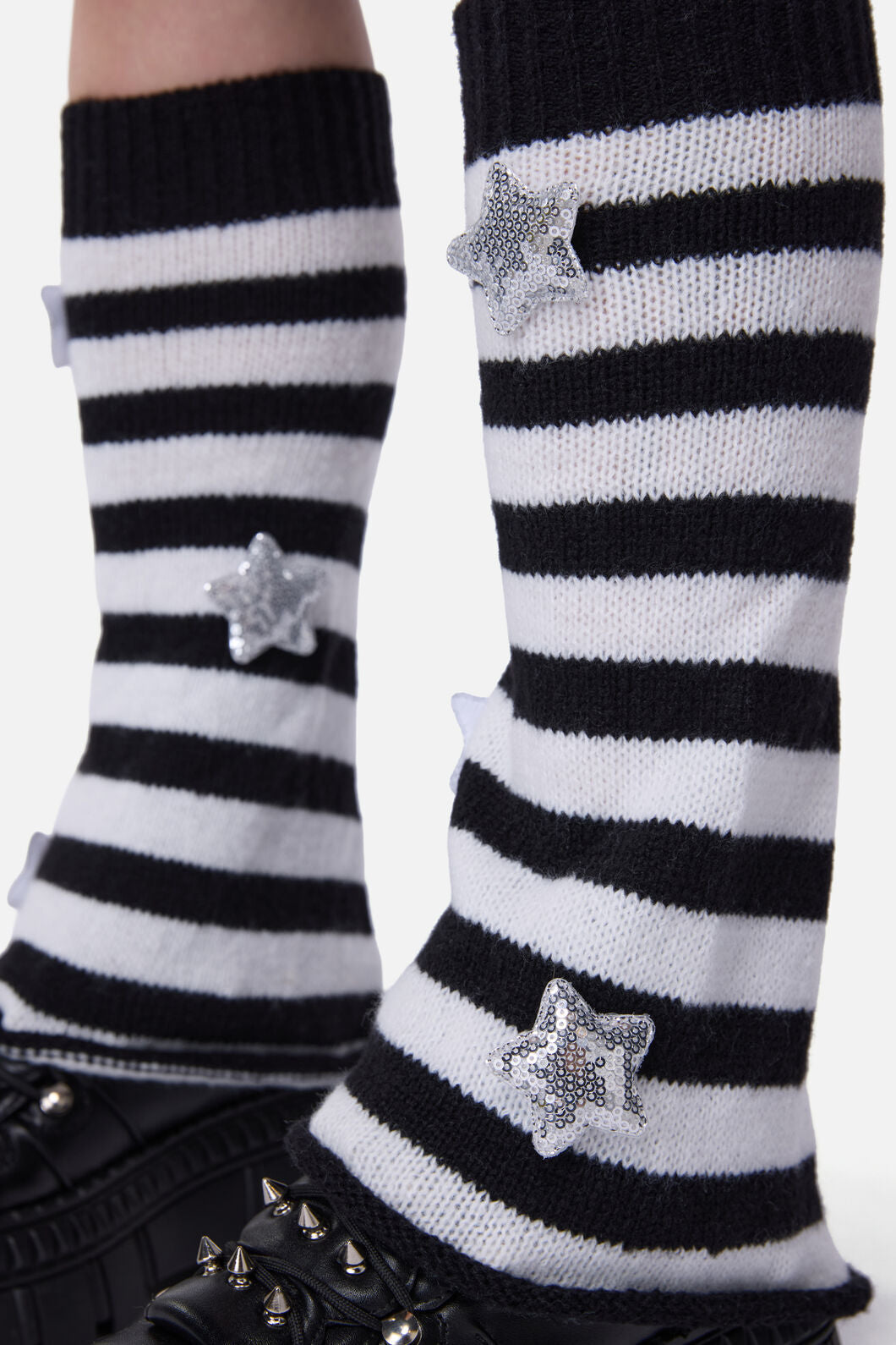 Dangerfield NZ - Stars & Stripes Leg Warmers - black-white