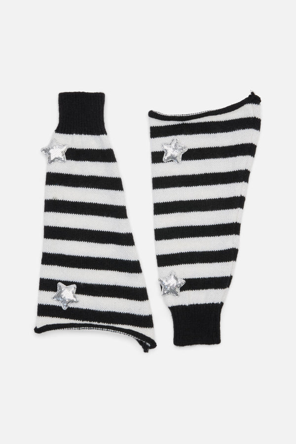 Dangerfield NZ - Stars & Stripes Leg Warmers - black-white