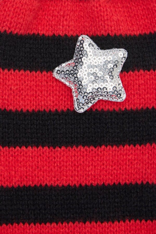 Dangerfield NZ - Stars & Stripes Leg Warmers - red-black