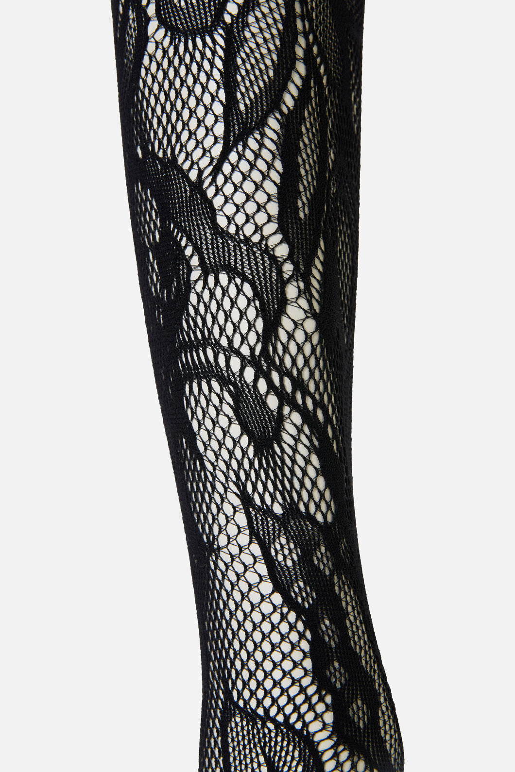 Dangerfield NZ - Black Swirls Fishnet Tights - black