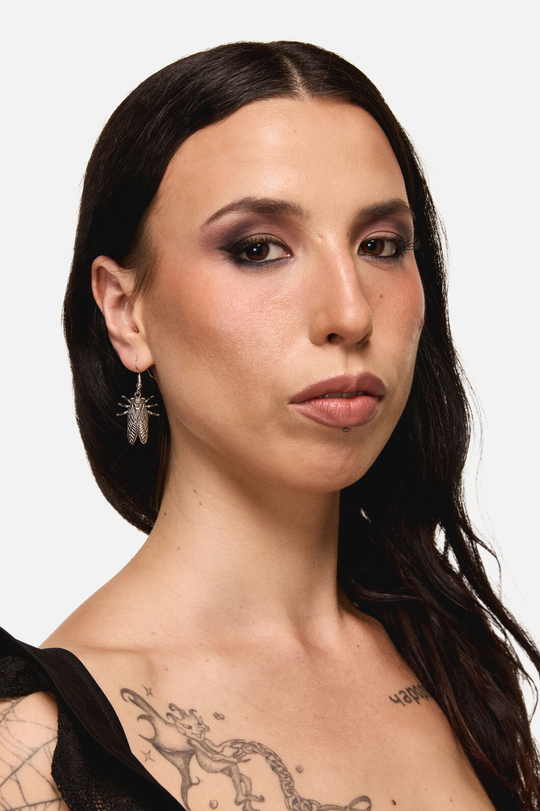 Dangerfield NZ - Cicada Earrings - silver