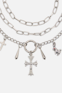 Dangerfield NZ - Lapin Charm Necklace - silver