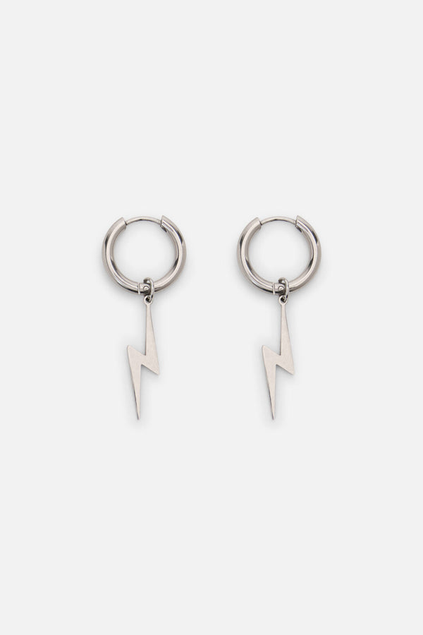 Dangerfield NZ - Silver Lightening Earrings - silver