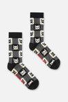 Dangerfield NZ - Atomic Cat Sock - black