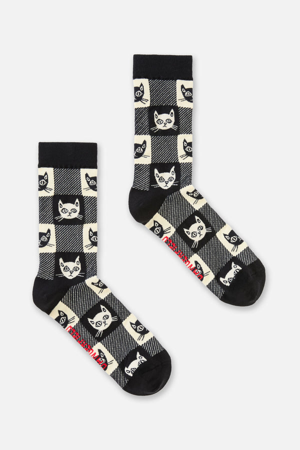 Dangerfield NZ - Atomic Cat Sock - black