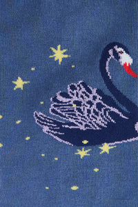 Dangerfield NZ - Feathers Goth Sock - purple