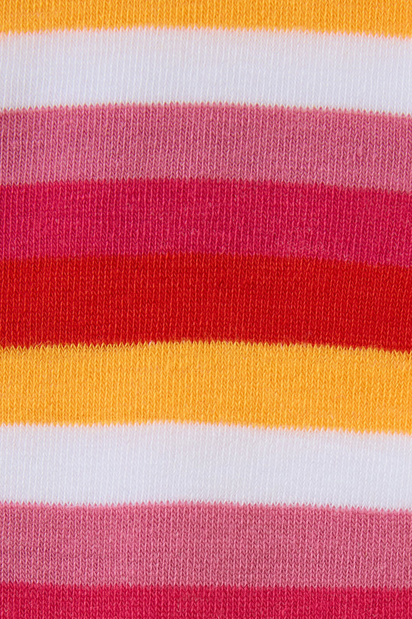 Dangerfield NZ - Red Long Striped Sock - red