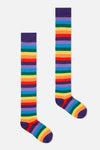 Dangerfield NZ - Rainbow Long Sock - purple