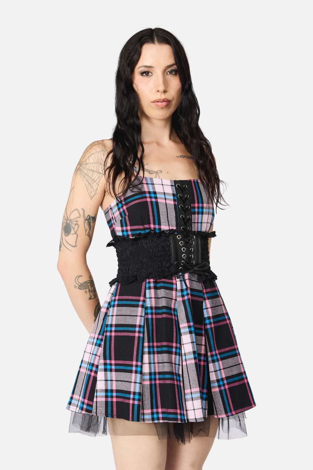 Dangerfield NZ - Lace Waist Belt - black
