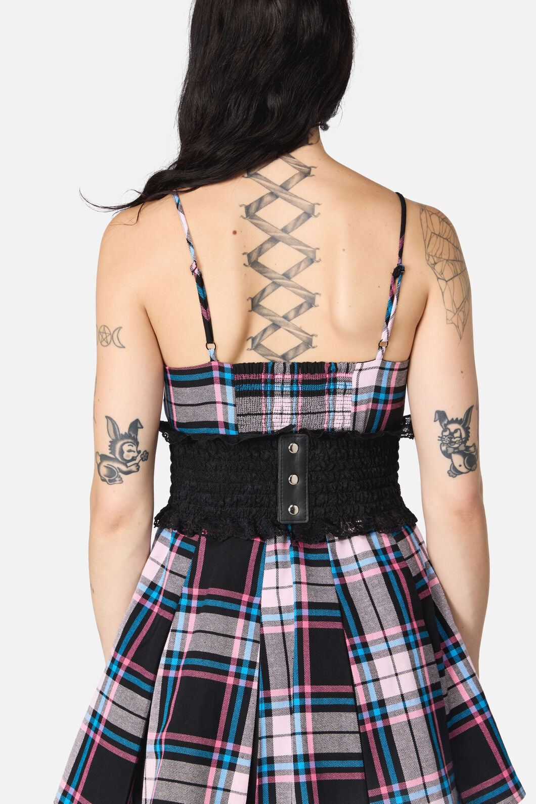 Dangerfield NZ - Lace Waist Belt - black