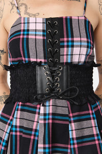 Dangerfield NZ - Lace Waist Belt - black