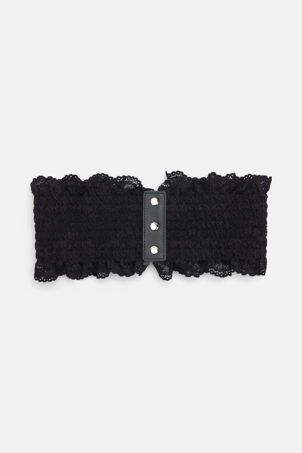 Dangerfield NZ - Lace Waist Belt - black