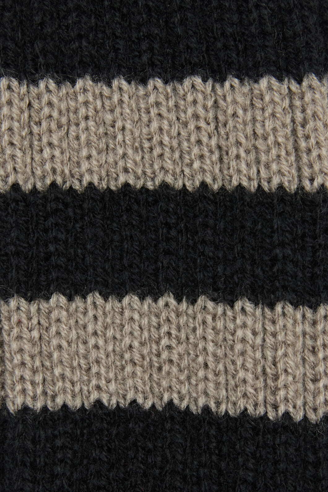 Dangerfield NZ - Ribbed Long Fingerless Gloves - black-grey