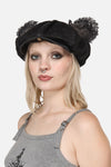 Dangerfield NZ - Denim Ear Hat - black