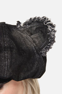 Dangerfield NZ - Denim Ear Hat - black