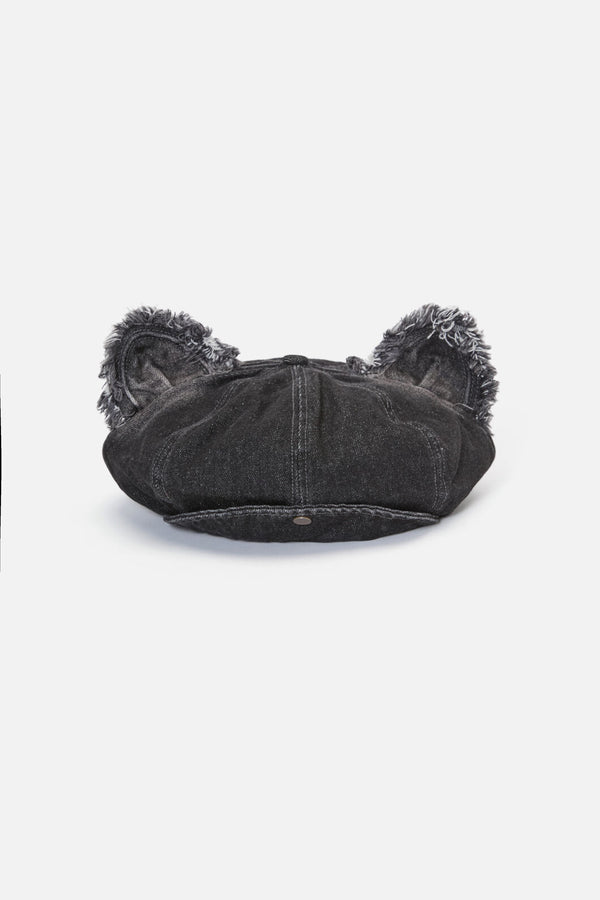 Dangerfield NZ - Denim Ear Hat - black
