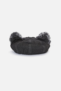 Dangerfield NZ - Denim Ear Hat - black