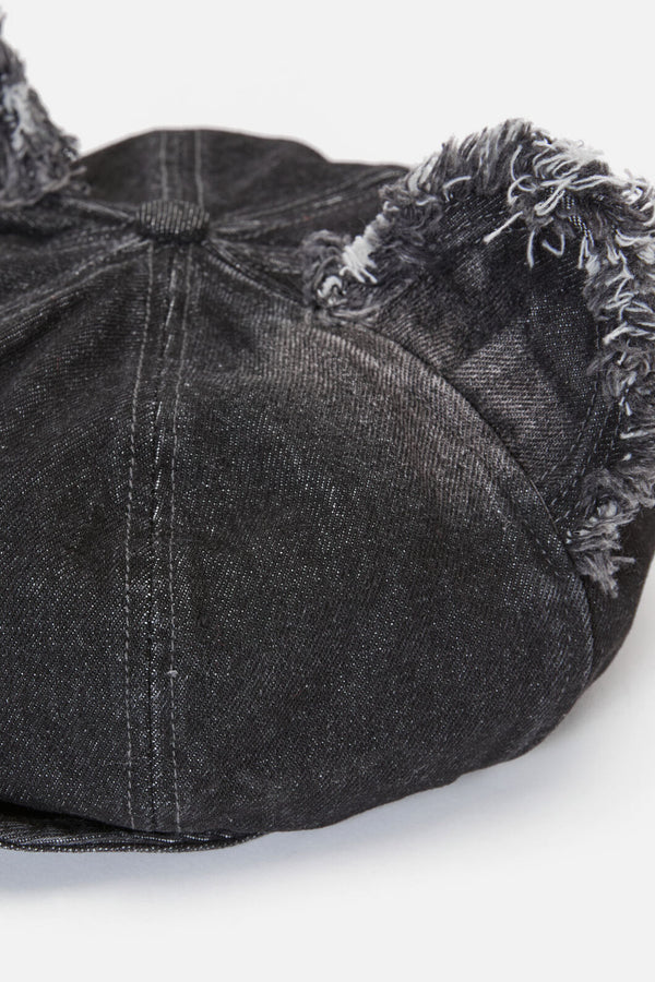 Dangerfield NZ - Denim Ear Hat - black